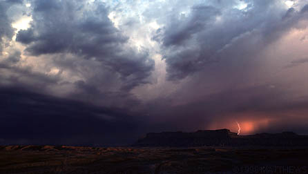 Lightning, Green River, Utah