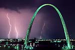 Lightning and the Gateway Arch